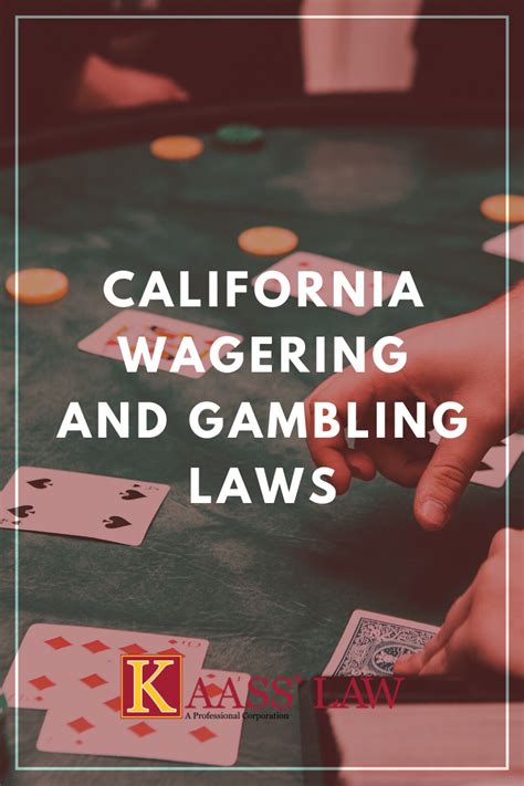 gambling age ca|California Gambling Laws .